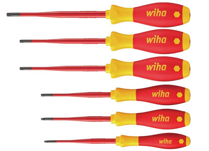 Wiha SoftFinish electric slimFix TX/TR Screwdriver Set, 6 Piece