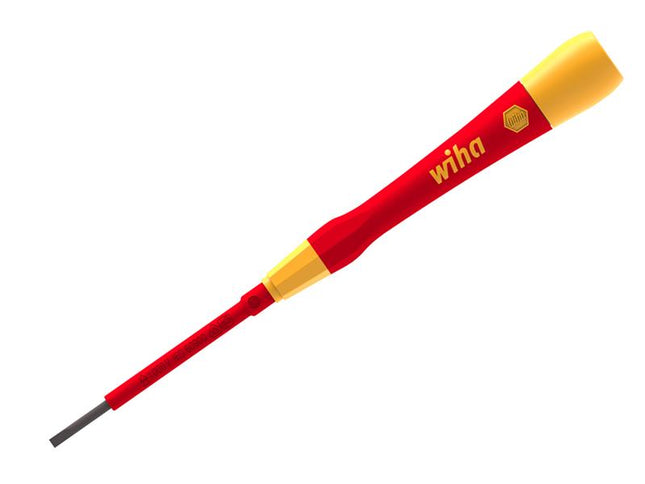 Wiha PicoFinish Slotted Fine electric Screwdriver 2.5 x 65mm