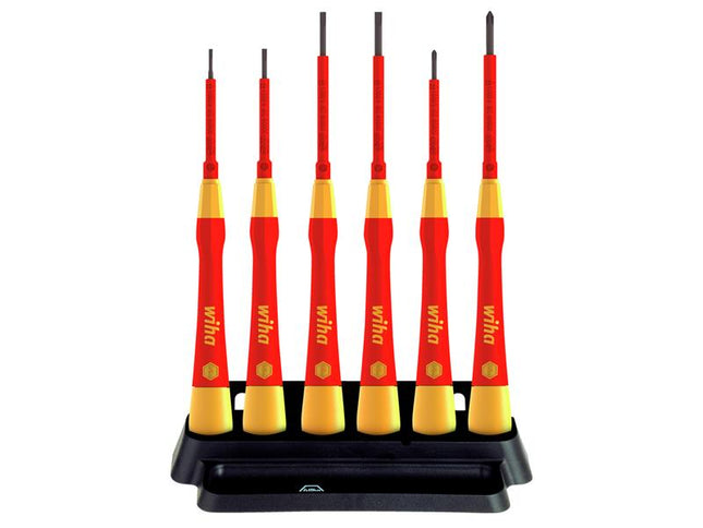 Wiha PicoFinish SL/PH Fine VDE Screwdriver Set, 7 Piece