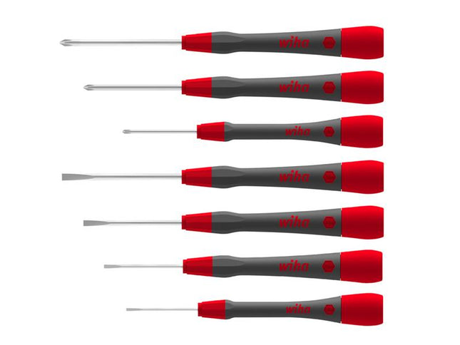 Wiha PicoFinish SL/PH Fine Screwdriver Set, 7 Piece (No Holder)