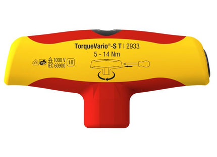 Wiha TorqueVario-S T electric T-handle Screwdriver 5-14Nm