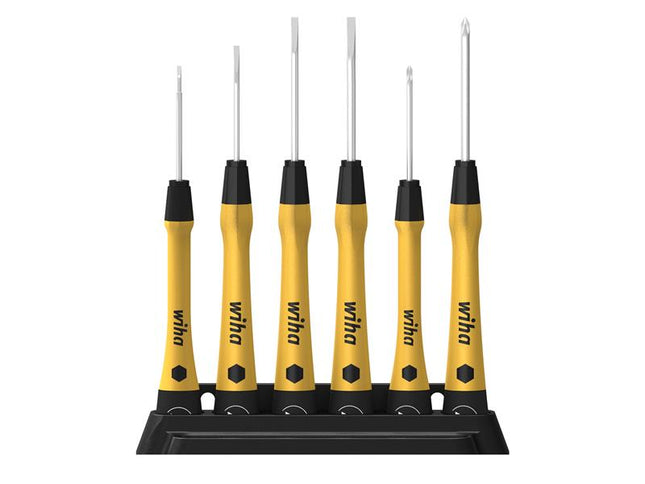 Wiha PicoFinish SL/PH Fine ESD Screwdriver Set, 7 Piece