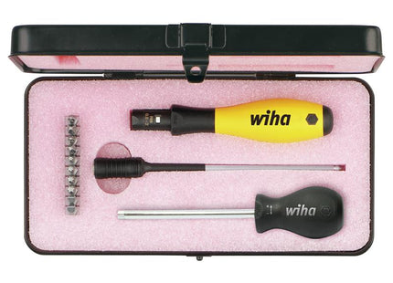 Wiha TorqueVario-S ESD Screwdriver Set, 14 Piece (inc. Case)