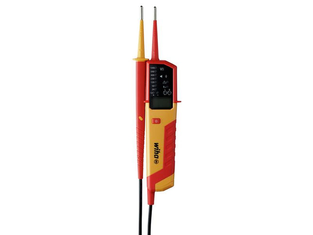 Wiha eMobility Voltage and Continuity Tester 12-1,000 V AC, CAT IV