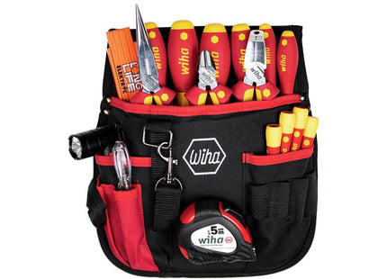 Wiha electrician Tool Set, 18 Piece (inc. Belt Pouch)