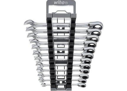 Wiha Ring Ratchet Spanner Set, 12 Piece (Set A)