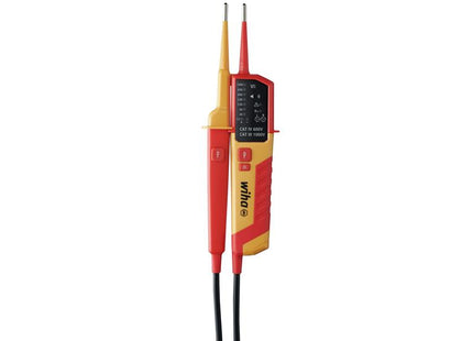 Wiha Voltage and Continuity Tester 12-1,000 V AC, CAT IV