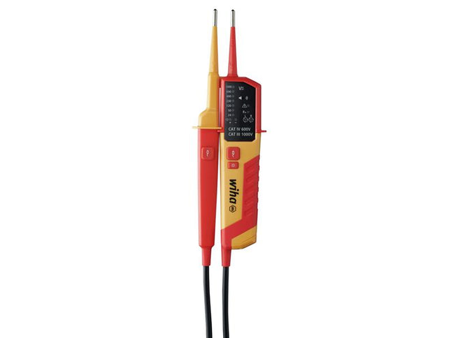 Wiha Voltage and Continuity Tester 12-1,000 V AC, CAT IV