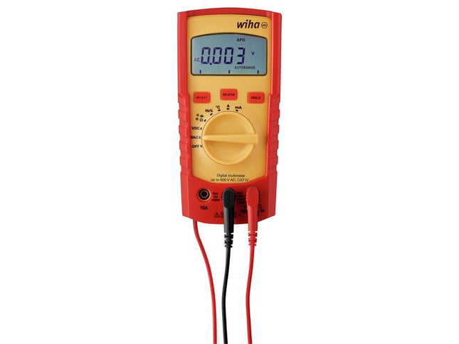 Wiha Digital Multimeter 600 V AC, CAT IV