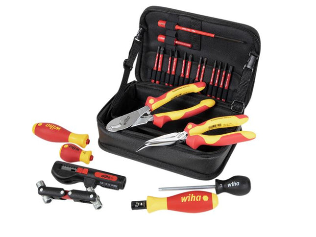 Wiha Wall Box Installation Tool Set, 22 Piece