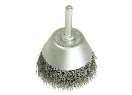 Lessmann Cup Brush With Shank D40Mm X 15H X 0.30 Steel Wire