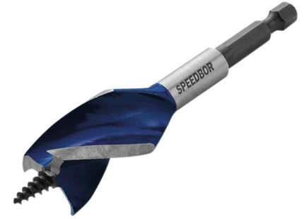 IRWIN Blue Groove 6X Stubby Wood Bit 14 X 100Mm