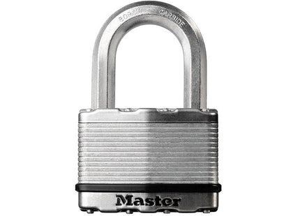 Master Lock Excell Laminated Steel 50Mm Padlock - 25Mm Shackle