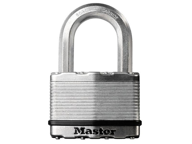 Master Lock Excell Laminated Steel 50Mm Padlock - 25Mm Shackle