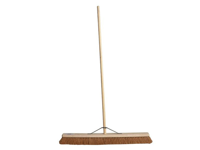 Faithfull Broom Soft Coco 90Cm (36In) + Handle & Stay