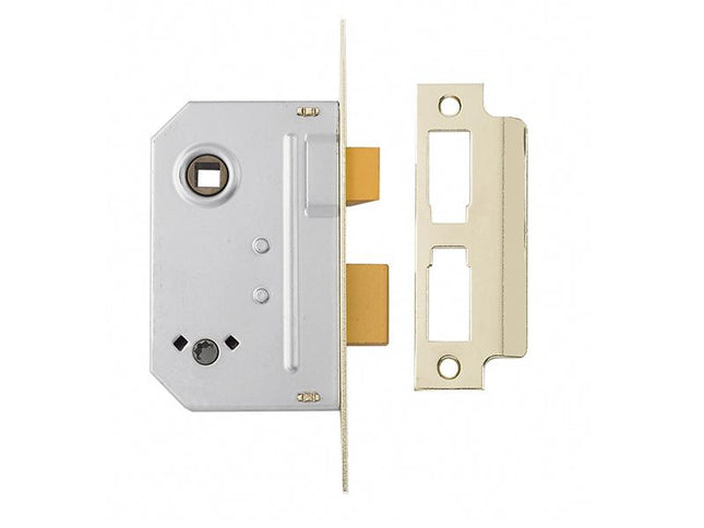 Yale Locks Pm236 Bathroom 2 Lever Sashlock Polished Chrome 67Mm 2.5In