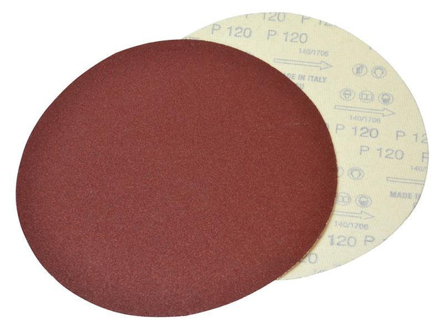 Faithfull Plain Dry Wall Sanding Discs 225Mm Assorted (Pack 10)