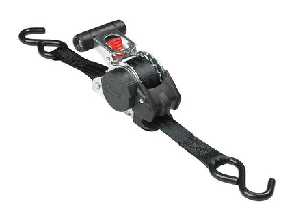 Master Lock Retractable Ratchet Tie-Down S Hook 3M 2 Piece