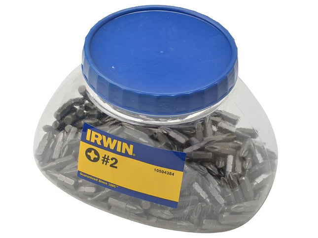 IRWIN Grabit Jar Screwdriver Bits Ph2 25Mm (250)