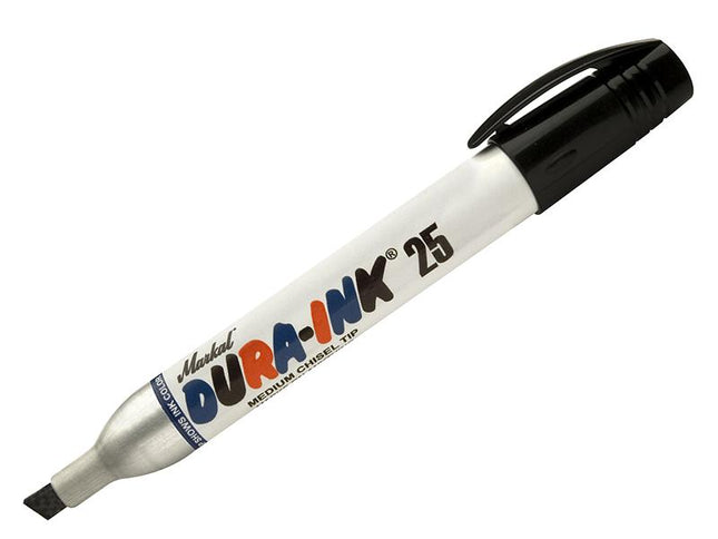 Markal Dura-Ink 25 Ink Felt Tip Marker Black (Card Of 2)