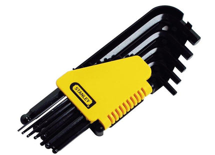 Stanley Tools Ball End Hexagon Key Set Of 12 Imperial (1/16 - 3/8In)