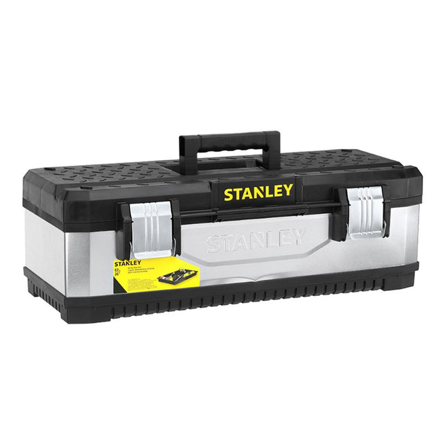 Stanley Tools Galvanised Metal Toolbox 58Cm (23In)