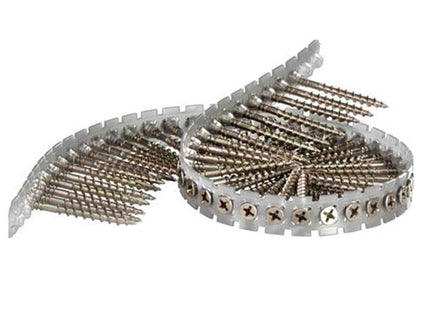 SENCO Duraspin Collated Screws Chipboard 4.0 X 35Mm Pack 1000