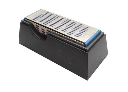 Faithfull Diamond Sharpening Stone 4 Sided 150 X 50 X 50Mm