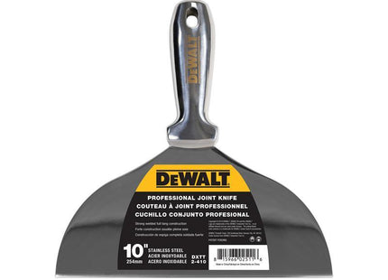 Dewalt Dry Wall Stainless Steel Jointing/Filling Knife 250mm (10in)