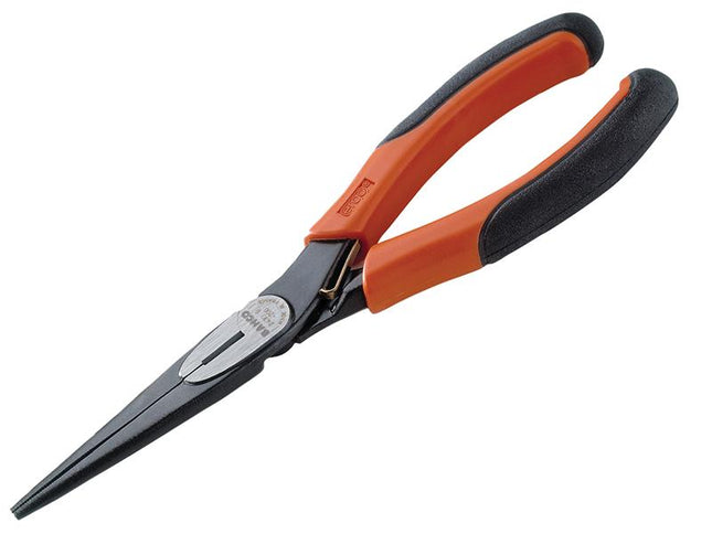 Bahco 2430G Ergo Long Nose Pliers 200Mm (8In)