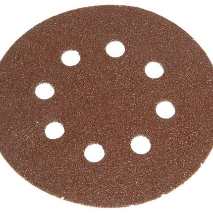 Faithfull Hook & Loop Sanding Disc Did2 Holed 150Mm Coarse (Pack Of 5)