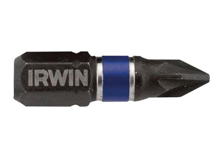 IRWIN Impact Pro Performance Screwdriver Bits PZ2 25mm (Pack 2)