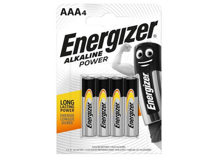 AAA Cell Alkaline Power Batteries (Pack 4)
