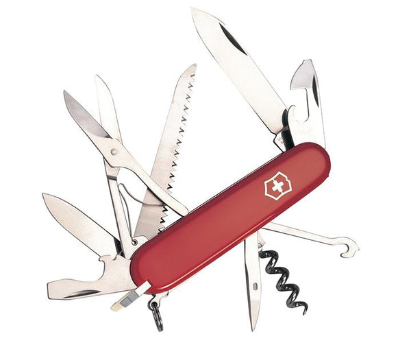 Victorinox Huntsman Swiss Army Knife Red Blister Pack