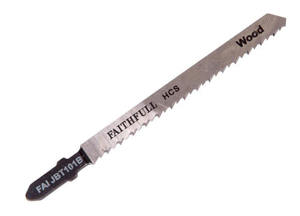Faithfull Wood Jigsaw Blades Pack Of 5 T101B