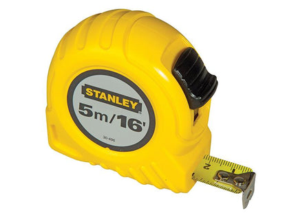 Stanley Tools Pocket Tape 5M/16Ft (Width 19Mm)