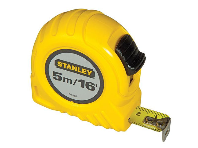 Stanley Tools Pocket Tape 5M/16Ft (Width 19Mm)