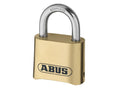 ABUS Mechanical 180Ib/50 50Mm Brass Body Combination Padlock (4-Digit) Carded