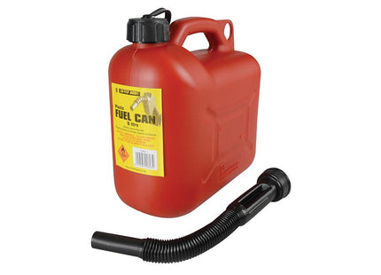 Silverhook Leaded Petrol Can & Spout Red 5 Litre