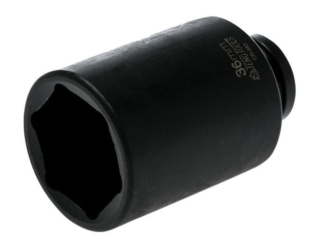 Teng Deep Impact Socket Hexagon 6 Point 1/2In Drive 36Mm