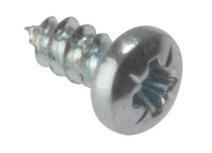 Forgefix Self-Tapping Screw Pozi Pan Head Zp 1/2In X 4 Box 200