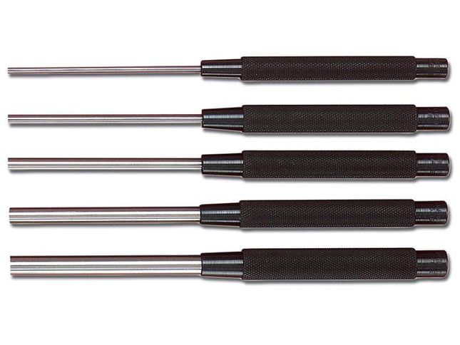 Starrett S248Pc Long Pin Punch Set 5 Piece