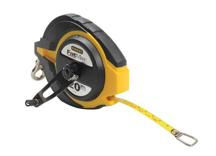 Stanley Tools Fatmax Closed Case Steel Long Tape 20M (Width 10Mm)