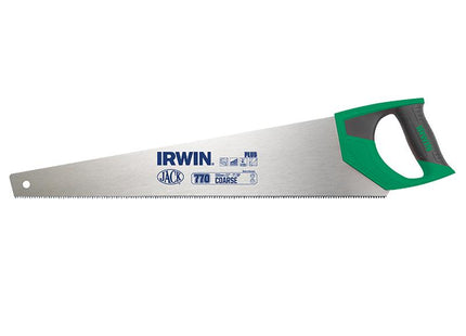 Irwin Jack 770Uhp Coarse Hardpoint Handsaw Soft-Grip 550Mm (22In) 7Tpi