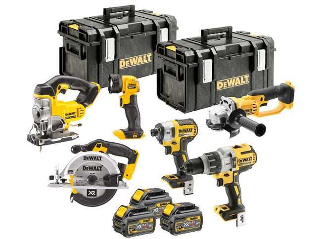 DEWALT Dck694T3 Brushless 6 Piece Kit 18V 3 X 6.0Ah