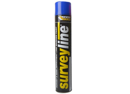Everbuild Surveyline Marker Spray Blue 700Ml