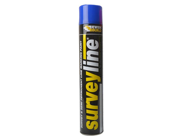 Everbuild Surveyline Marker Spray Blue 700Ml