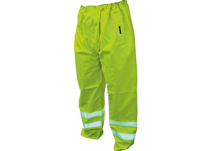 Scan Hi-Vis Yellow Motorway Trousers - L (40In)