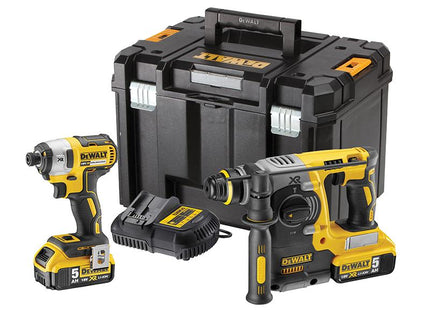 DEWALT Dck2532P2 Xr Twin Pack 18V 2 X 5.0Ah Li-Ion