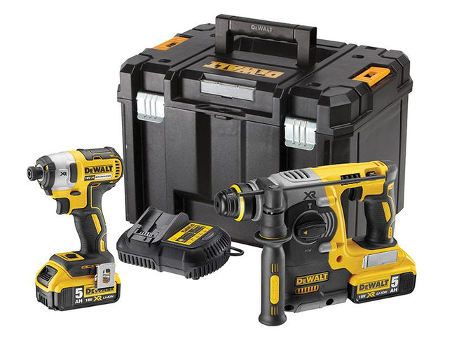 DEWALT Dck2532P2 Xr Twin Pack 18V 2 X 5.0Ah Li-Ion